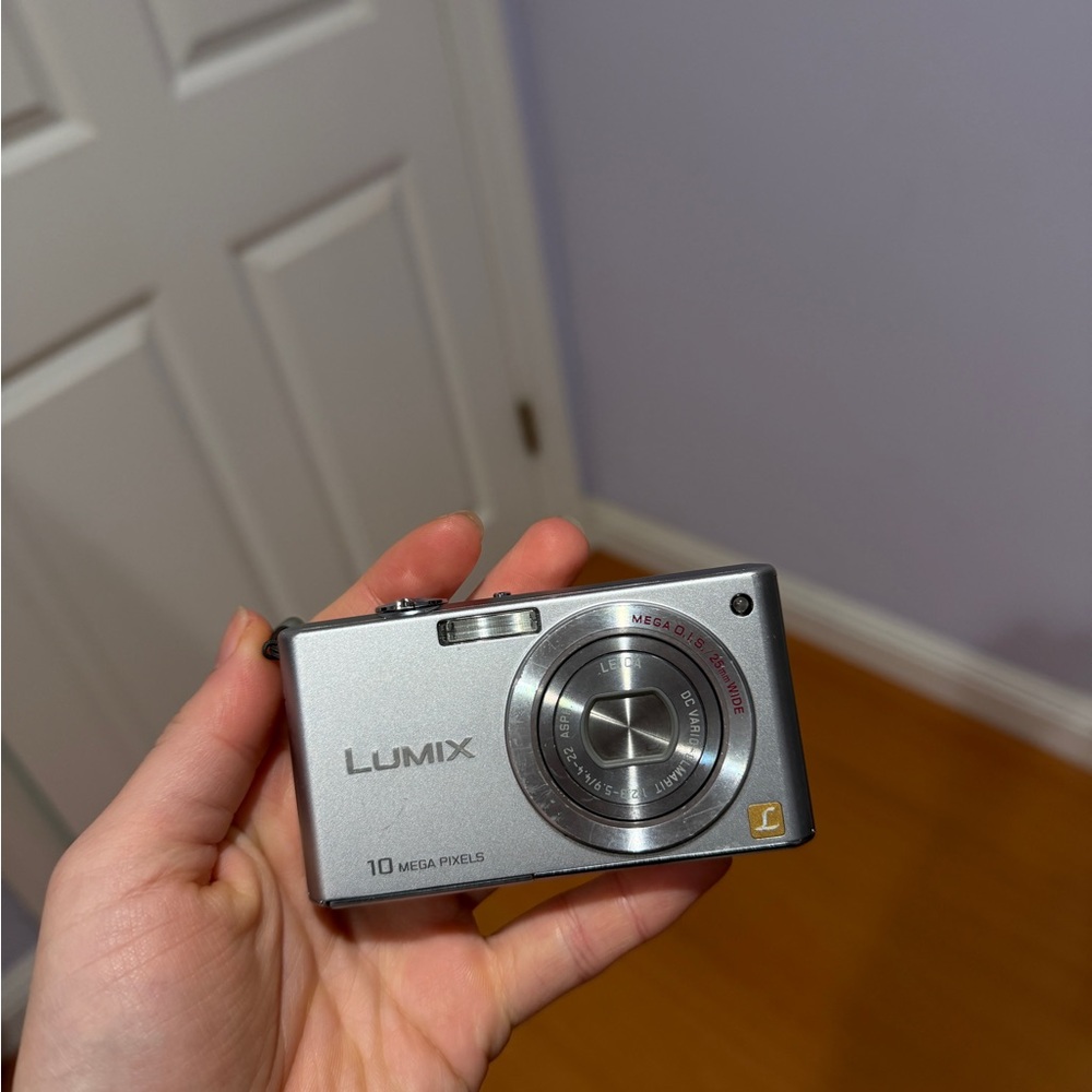 Panasonic LUMIX Compact Silver Camera